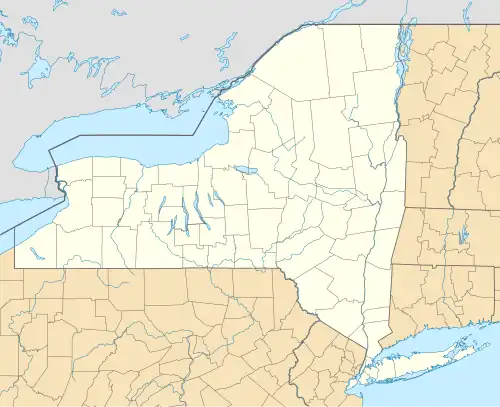 Wind power in New York is located in New York