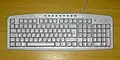 Keyboard with Danish layout